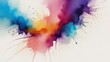 abstract spalsh watercolor background