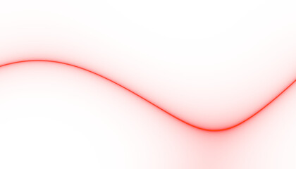 Poster - Wave red lines background. Flowing curved smoke lines. Template for banner, flyer, brochure, presentation. Png overlay illustration.