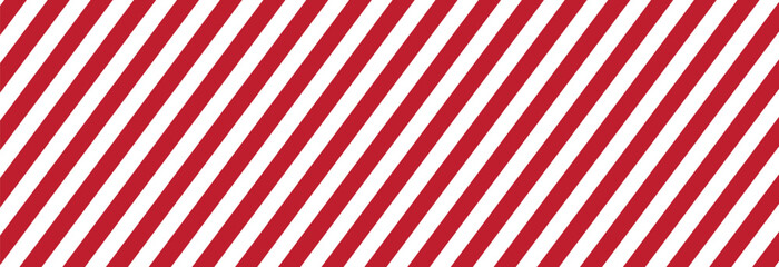 Wall Mural - Red striped seamless background. Vector illustration. Red strips on a white background. 