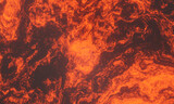Fototapeta Desenie - Abstract volcanic lava background. Molten rock.