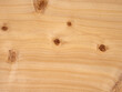 European cypress veneer surface with multiple natural knots