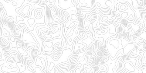 Abstract pattern with lines. Abstract sea map geographic contour map and topographic contours map background. Abstract white pattern topography vector background. Topographic line map background.