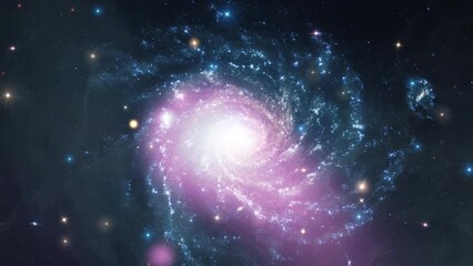 Wall Mural - space travel ngc1232 also known as the eye of god galaxy,traveling through star fields in space,4k 3