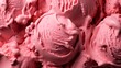 Teaberry ice cream texture background