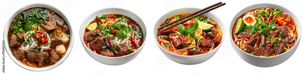 Bún bò Huế clipart collection, symbol, logos, icons isolated on ...