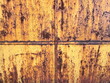 portone di metallo con ruggine, metal door with rust