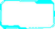 Blue control panel abstract modern technology futuristic interface hud	
