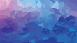 Vector blue and purple Low poly abstract background