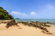 Beautiful beach on the tropical sea at Phayam island, Ranong Province, Thailand.