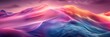 Abtract, intersecting arcs of light, makro, vivid tones of green and pink purple black, on a backdrop of swirling pastels, silky and smooth surface