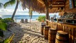 Beachfront Tiki Bar