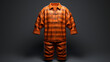 Prison Uniform Criminal Icon 3d