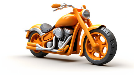 Sticker - Motorcycle Icon 3d