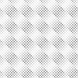Seamless geometrical star pattern background - abstract black and white vector graphic from stars