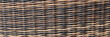 Panoramic image. Brown and black wicker of furniture for background