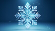 Frost Winter Icon 3d
