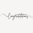 © Sba3 - Congratulations! Celebratory Greeting on a Textured White Background with Elegant Blue Script Font