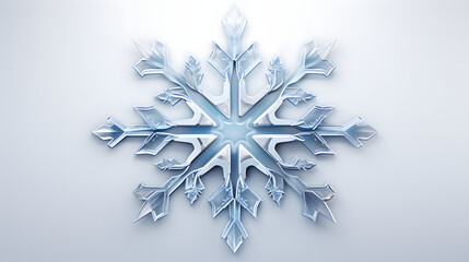 Canvas Print - Frost Winter Icon 3d