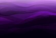 Wavy Purple Abstract Hills on Dark Background, Fluid Gradient Design with Copy Space
