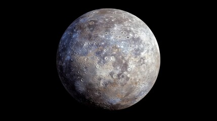 Canvas Print - Planet Mercury generative ai
