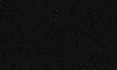 abstract topographic contour map concept, cartography geographic terrain pattern design, topo wavy b