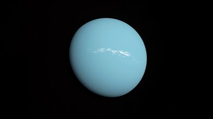 Wall Mural - uranus planet generative ai