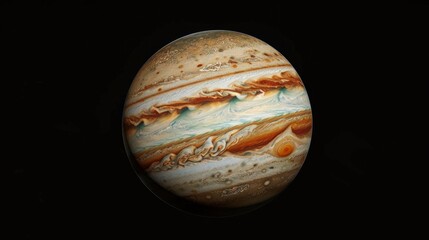 Wall Mural - planet jupiter generative ai