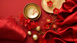 Holiday floral background

