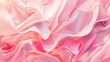 Luxurious pink silk fabric with a soft, smooth texture