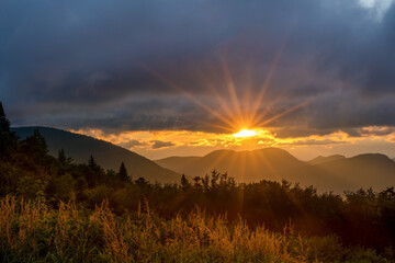 Canvas Print - Kancamangus Sunrise