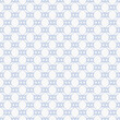 Vector minimal geometric seamless pattern with rounded grid, net, mesh, lattice, circles, curved shapes. Simple abstract light blue and white background. Geometrical ornament texture. Repeated design