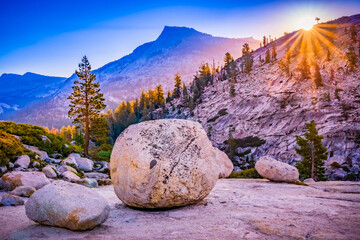 Poster - First Light Yosemite