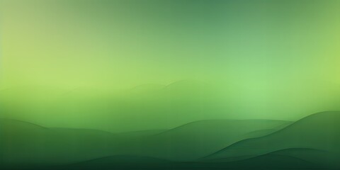 Wall Mural - Abstract olive and green gradient background with blur effect, northern lights