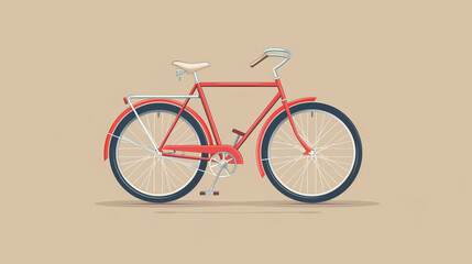 Wall Mural - Bicycle icon graphic design vector illustration