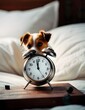 Kino XL Jack russell terrier dog nibbles vintage alar
