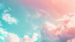 © abida - Pastel gradient soft clouds with an abstract sky background in a lovely hue