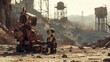 © AounMuhammad - Alien Market: Close-Up of Robot and Robot