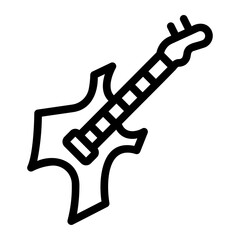 Sticker - electric guitar