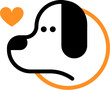 Favor of dog logo