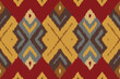 Traditional tribal or Modern native thai ikat pattern. Geometric ethnic background for pattern seamless design or wallpaper.