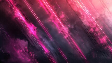 Wall Mural - A pink and purple abstract background with streaks of light