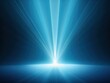 3D rendering of light blue background with spotlight shining down on the center