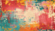 Colorful grunge classic texture background. Scratches