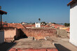 The panoramic view of Saint-Louis, Senegal, West Africa