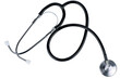 Stethoscope Isolated on a white background. Medicine equipment