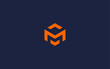 letter m with hexagon logo icon design vector design template inspiration