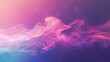 Abstract pink and blue smoke on dark background. Fluid art texture with copy space.