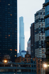 Canvas Print - Urbanscape in Manhattan, New York City