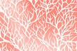 Coralprint background vector illustration with grid in the style of white color, flat design, high resolution photography
