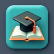 © Thanawat - Minimal education application icon
